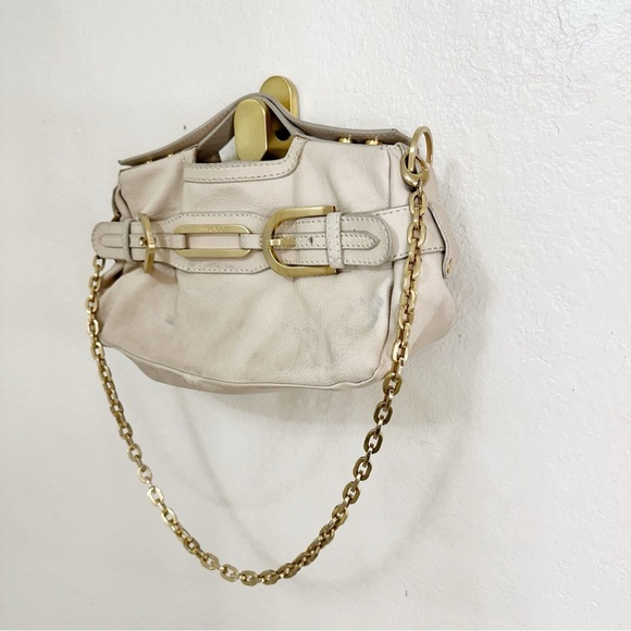 Authentic JIMMY CHOO CHAINLINK LEATHER THELMA BAG - Picture 5 of 12